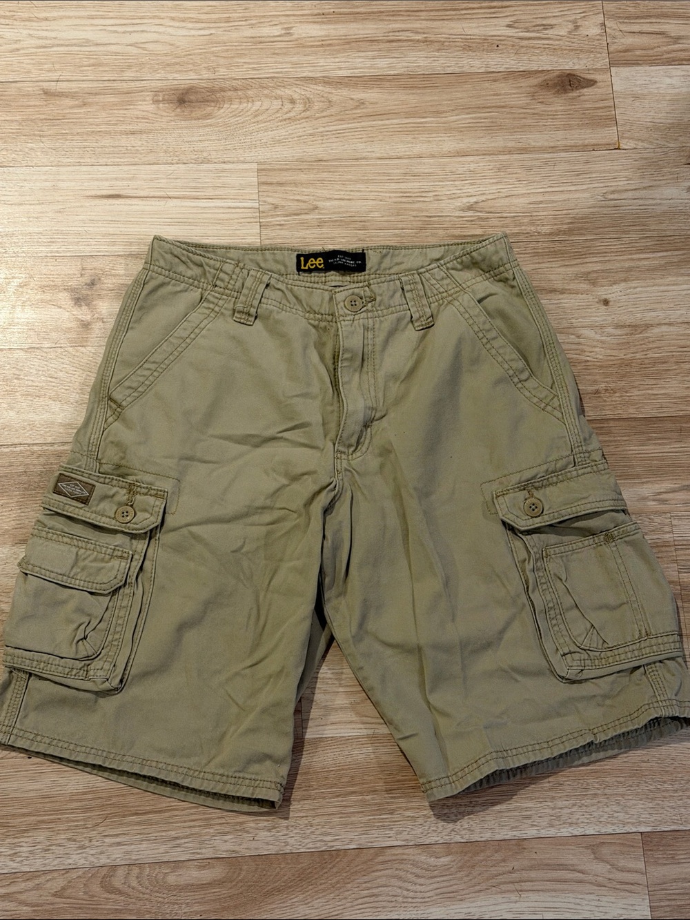 Lee Men's Cargo Shorts - Tan